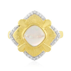Anello in argento con Opale di Welo