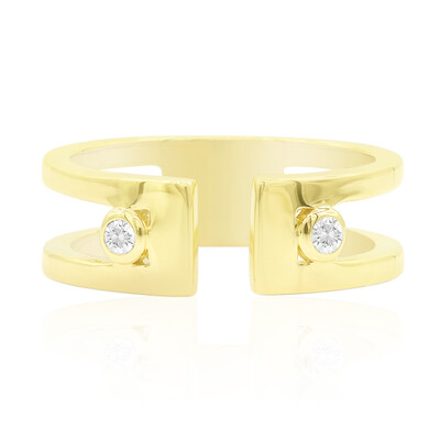 Anello in argento con Diamante I1 (G) (Annette)