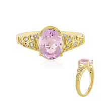 Anello in argento con Kunzite