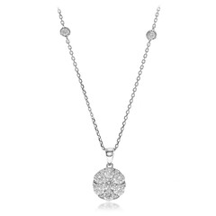 Collana in oro con Diamante I1 (H) (CIRARI)