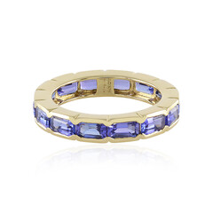 Anello in oro con Tanzanite AAA (de Melo)