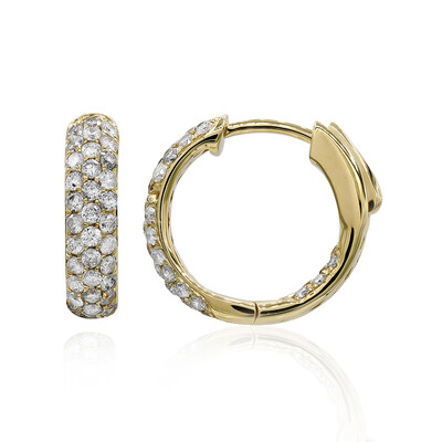 Orecchini in oro con Diamante I1 (H) (CIRARI)