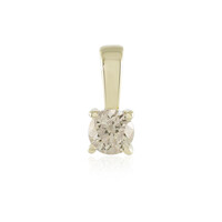 Ciondolo in oro con Diamante Cioccolato I2
