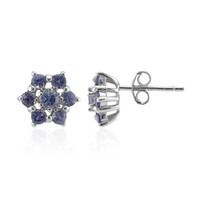Orecchini in argento con Tanzanite