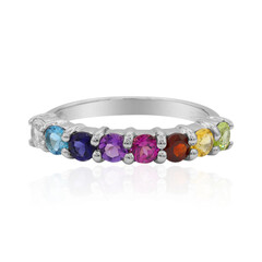 Anello in argento con Ametista