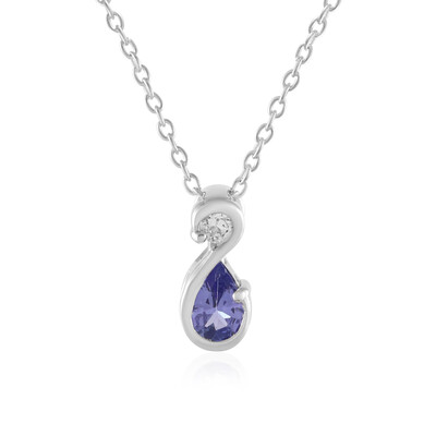 Collana in argento con Tanzanite