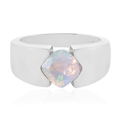 Anello in argento con Opale di Welo
