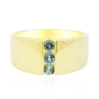 Anello in oro con Tormalina Paraiba Nigeriana