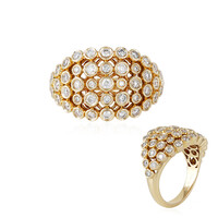 Anello in oro con Diamante SI2 (H) (de Melo)
