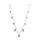 Collana in oro con Acquamarina Brasiliana AAA (CIRARI)