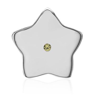 Charm in argento con Zaffiro Giallo (Annette)