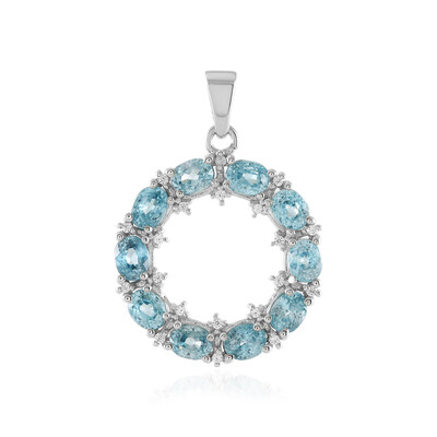 Ciondolo in argento con Zircone Ratanakiri