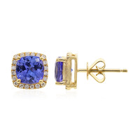 Orecchini in oro con Tanzanite AAA (CIRARI)