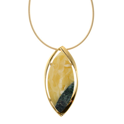 Collana in argento con Gemma (dagen)
