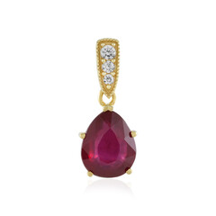 Ciondolo in argento con Rubino Bemainty
