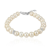 Bracciale in argento con Perla di Acqua Dolce (TPC)