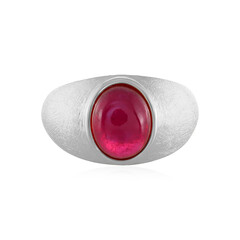 Anello in argento con Rubino del Madagascar