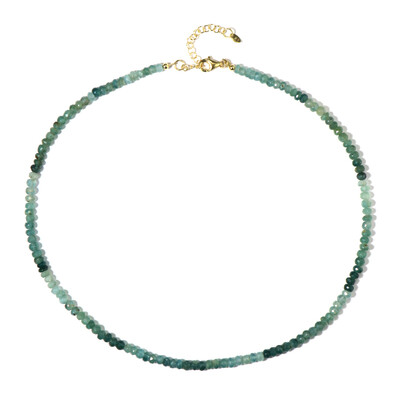 Collana in argento con Grandidierite (Riya)
