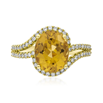 Anello in oro con Berillo Imperiale (AMAYANI)
