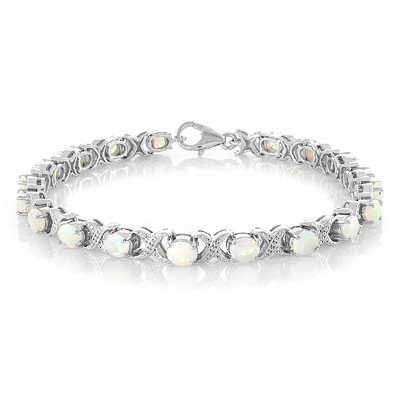 Bracciale in argento con Opale di Welo