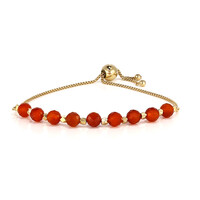 Bracciale in argento con Onice Rossa