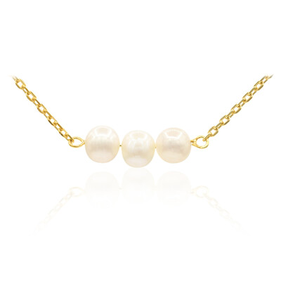 Collana in argento con Perla di Acqua Dolce