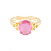 Anello in argento con Zaffiro Rosa del Madagascar