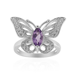 Anello in argento con Ametista