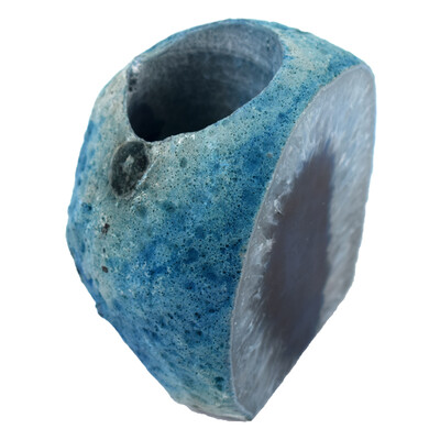 Accessorio con Agata Blu (Lapis Vitalis)