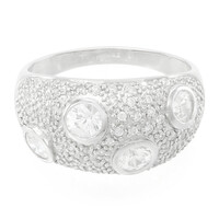 Anello in argento con Zircone
