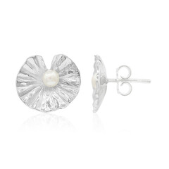 Orecchini in argento con Perla di Acqua Dolce (TPC)