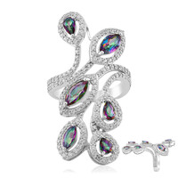 Anello in argento con Quarzo Mistico
