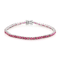 Bracciale in argento con Rubino del Madagascar