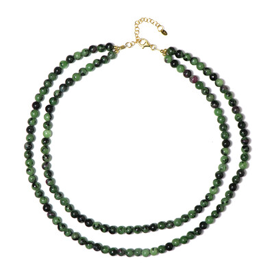 Collana in argento con Rubino Zoisite