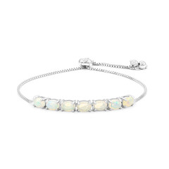 Bracciale in argento con Opale di Welo