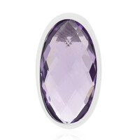 Ciondolo in argento con Ametista Rose de France