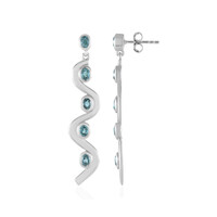 Orecchini in argento con Zircone Ratanakiri