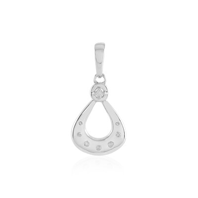 Ciondolo in argento con Diamante I2 (I)
