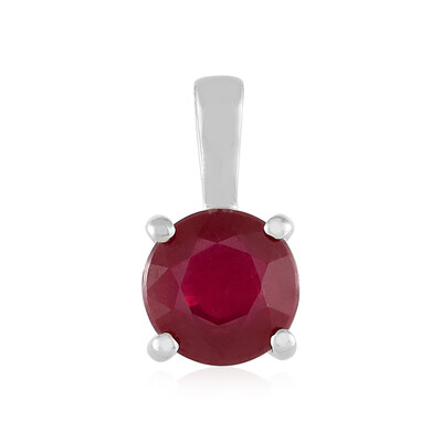 Ciondolo in argento con Rubino Bemainty
