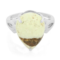 Anello in argento con Magnesite