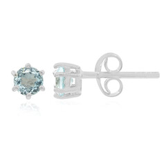 Orecchini in argento con Topazio Blu Cielo