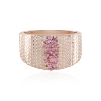 Anello in argento con Tormalina Rosa Nigeriana (SAELOCANA)