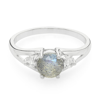 Anello in argento con Spectrolite