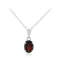 Collana in argento con Granato