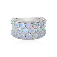 Anello in argento con Opale di Welo (de Melo)