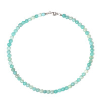Collana in argento con Amazzonite