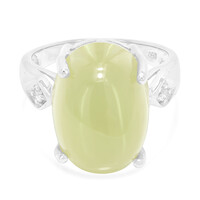 Anello in argento con Aragonite Capillitas