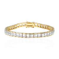 Bracciale in argento con Topazio Bianco