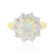 Anello in argento con Opale di Welo