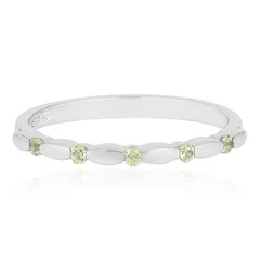 Anello in argento con Peridoto